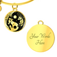Fox Yin Yang Pendant Bracelet