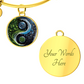 Nature & Circuit Yin Yang Pendant Bracelet