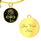 Infinity Rose Bracelet