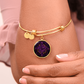 Purple Celtic Knot Bracelet - Romantic Pendant Jewelry
