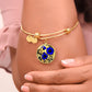Blue Morning Glory Bracelet