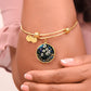 Gladiolus August Flower Bracelet