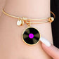 Custom Vinyl Record Bracelet