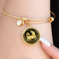 Monkey and Horse Bracelet - Couples Chinese Zodiac Animal Pendant Jewelry
