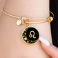 Leo Zodiac Pendant Bracelet