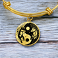 Fox Yin Yang Pendant Bracelet