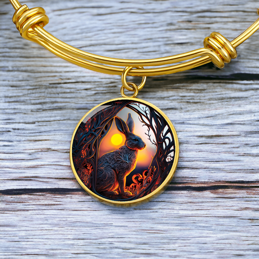 Rabbit Bracelet - Chinese Zodiac Animal Pendant Jewelry