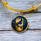 Capricorn Goat Bracelet - Zodiac Pendant Jewelry