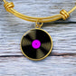 Custom Vinyl Record Bracelet