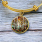 Gold Birch Tree Bracelet