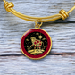 Monkey Bracelet Chinese Zodiac Animal Pendant Jewelry