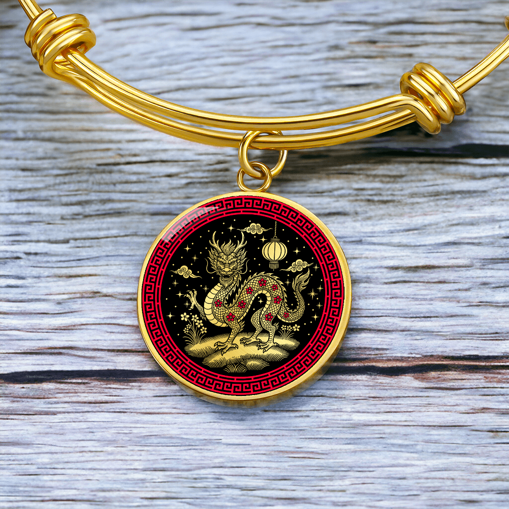 Dragon Bracelet - Chinese Zodiac Charm Pendant