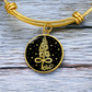 Infinity Gladiolus Bracelet