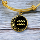 Aquarius Zodiac Bracelet