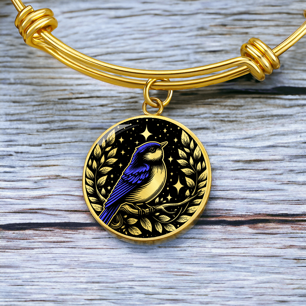 Eastern Bluebird Bracelet