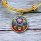 Halloween Morning Glory Bracelet