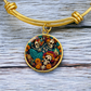 Day of the Dead Bracelet - Día de los Muertos Pendant Jewelry