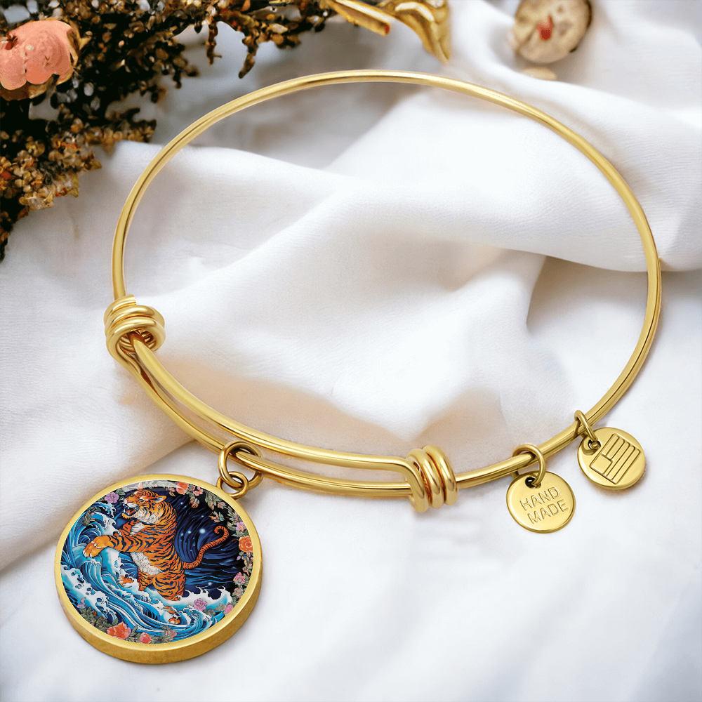 Year of the Tiger Bracelet - Chinese Zodiac Animal Pendant Jewelry