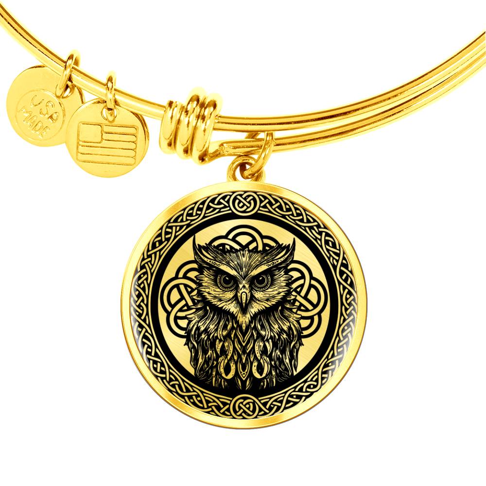 Celtic Owl Bracelet