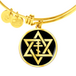 Star of David & Orthodox Cross Bracelet