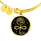 Infinity Rose Bracelet