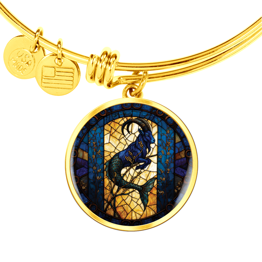 Capricorn Goat Bracelet - Zodiac Pendant Jewelry