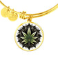 Marijuana Leaf Bracelet