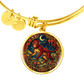 Year of The Monkey Bracelet - Chinese Zodiac Animal Charm Pendant Jewelry