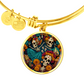 Day of the Dead Bracelet - Día de los Muertos Pendant Jewelry