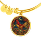 Year of The Rooster Bracelet - Chinese Zodiac Animal Charm Pendant Jewelry