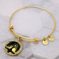 Engraved Weeping Willow Tree Bracelet