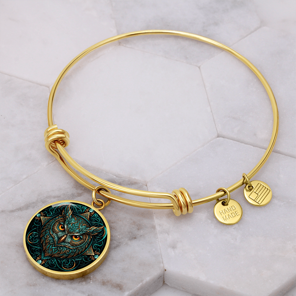 Celtic Owl Bracelet – Symbolizing Wisdom and Spiritual Guidance