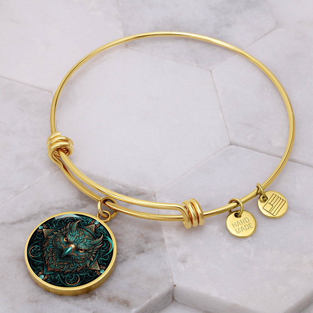 Celtic Hawk Bracelet – Symbolizing Vision and Spiritual Guidance