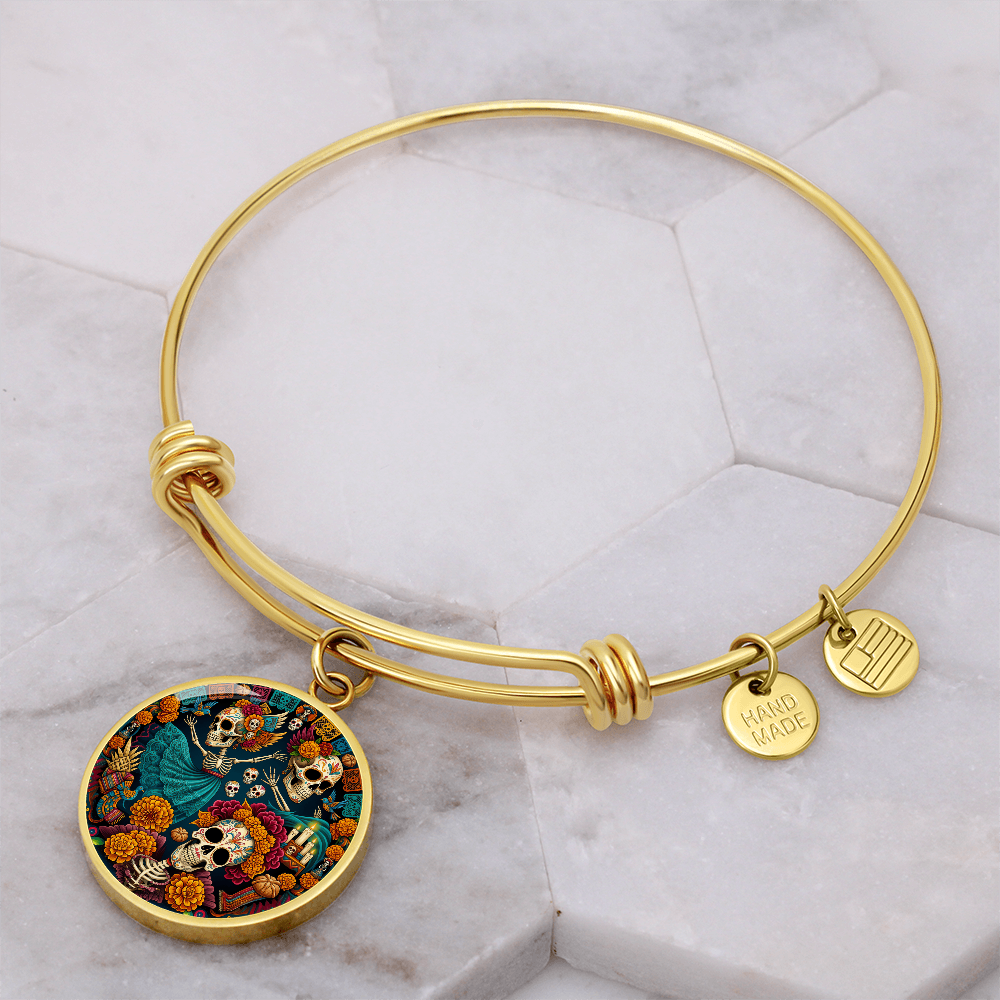 Day of the Dead Bracelet - Día de los Muertos Pendant Jewelry