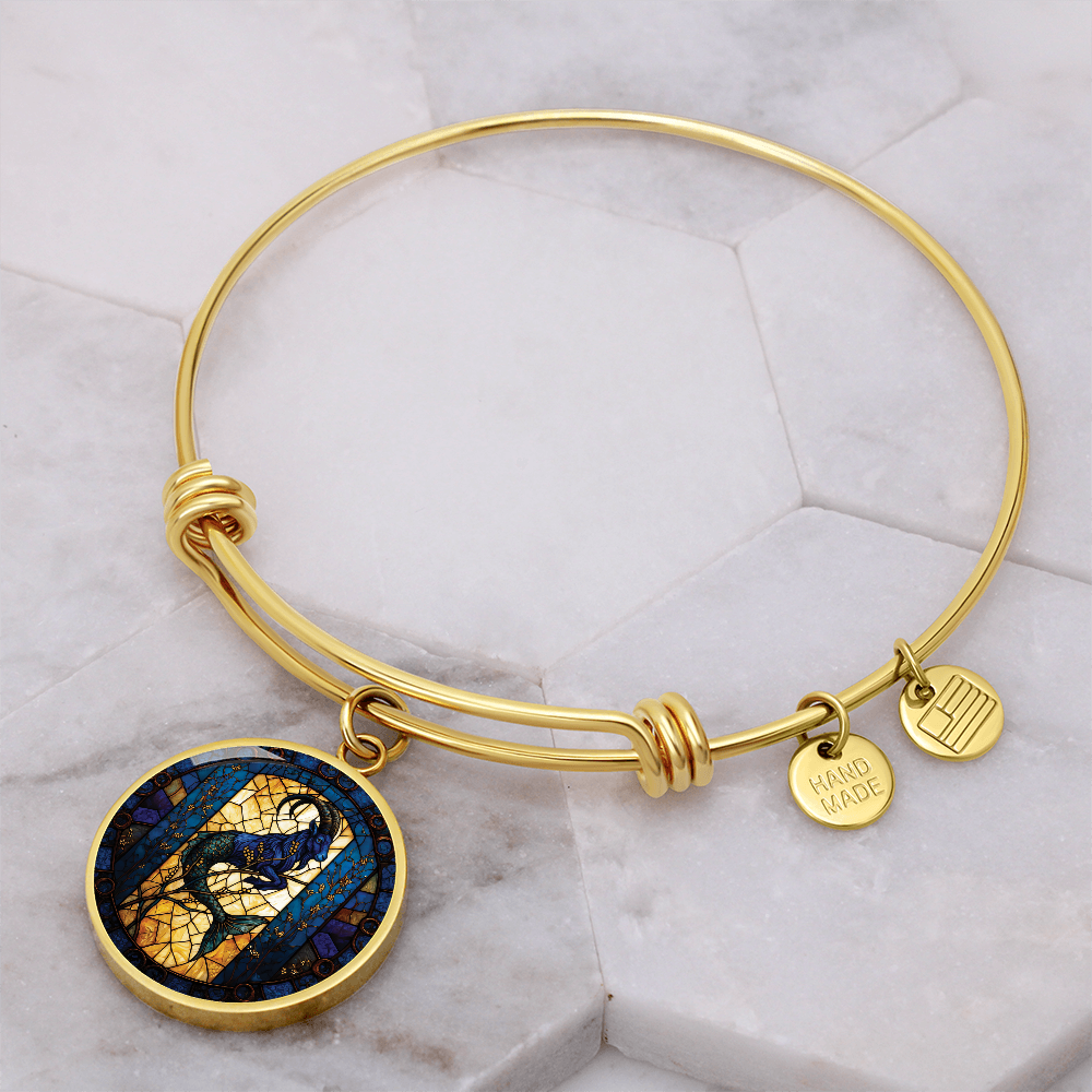 Capricorn Goat Bracelet - Zodiac Pendant Jewelry
