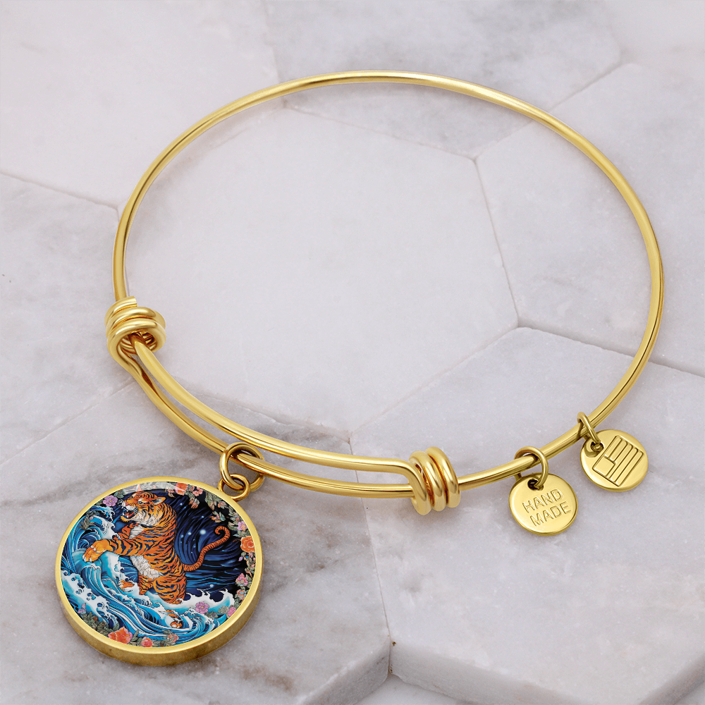 Year of the Tiger Bracelet - Chinese Zodiac Animal Pendant Jewelry