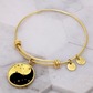 Gemini Yin Yang Pendant Bracelet - Zodiac Constellation Jewelry