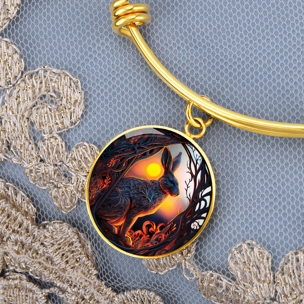 Rabbit Bracelet - Chinese Zodiac Animal Pendant Jewelry