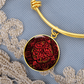 Red Celtic Knot Bracelet - Romantic Pendant Jewelry