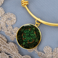 Green Celtic Knot Bracelet - Romantic Pendant Jewelry