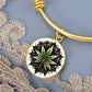 Marijuana Leaf Bracelet