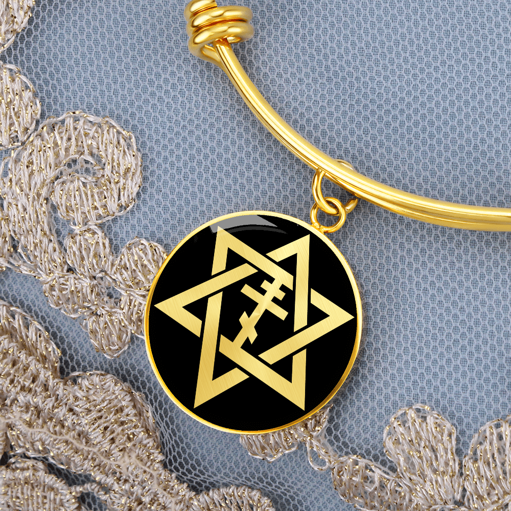 Star of David & Orthodox Cross Bracelet