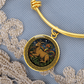 Dragon & Goat Bracelet - Couples Chinese Zodiac Animal Pendant Jewelry