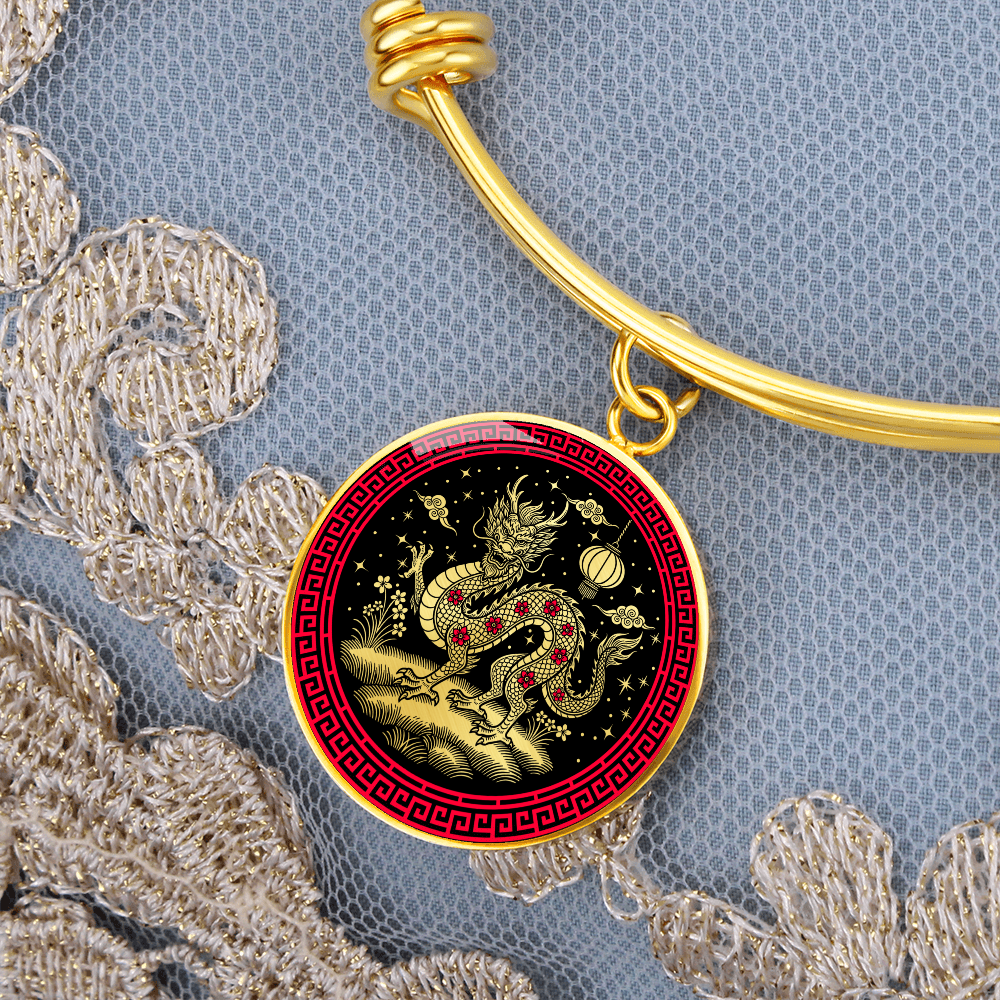 Dragon Bracelet - Chinese Zodiac Charm Pendant