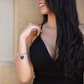 Infinity Larkspur Bracelet