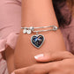 Infinity Gladiolus Bracelet