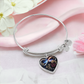 Infinity Gladiolus Bracelet