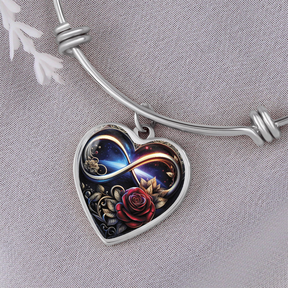 Infinity Rose Bracelet