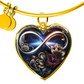 Infinity Gladiolus Bracelet