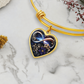 Infinity Larkspur Bracelet